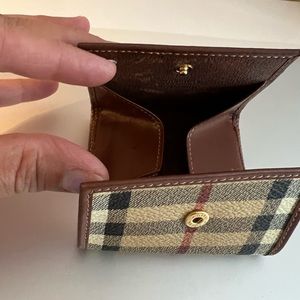 Authentic Burberry Coin Wallet